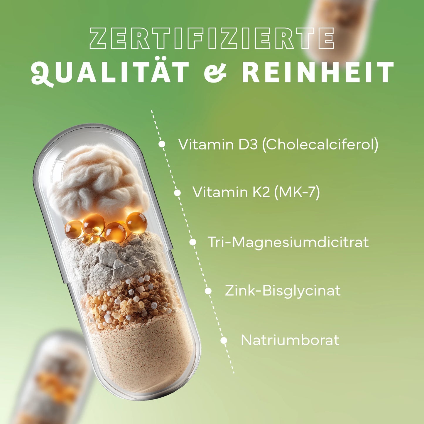 Vitamin D3 hochdosiert 10.000 i.E. und 4 Co-Faktoren