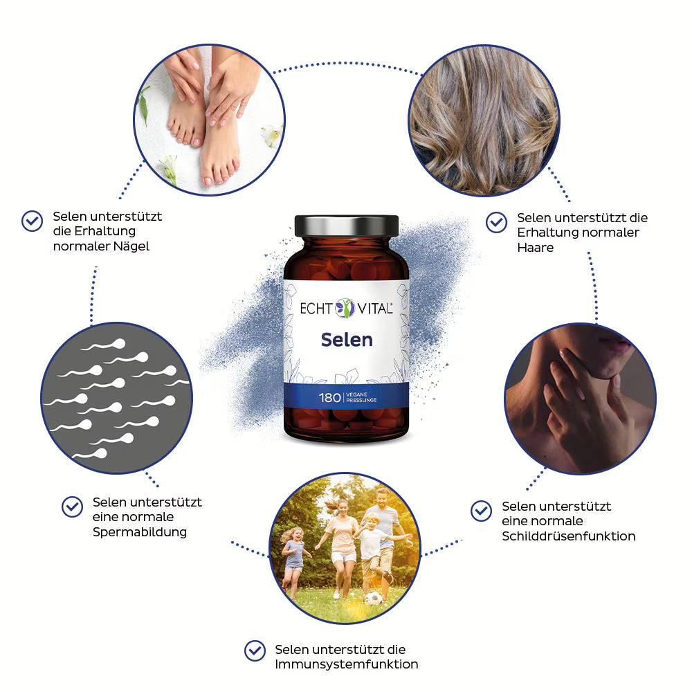 Selen organisch & anorganisch