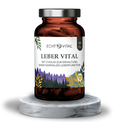Leber Vital mit 9 Pflanzenstoffen