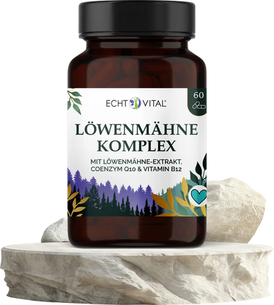 Löwenmähne Komplex mit Löwenmähne Extrakt, Q10 und B12
