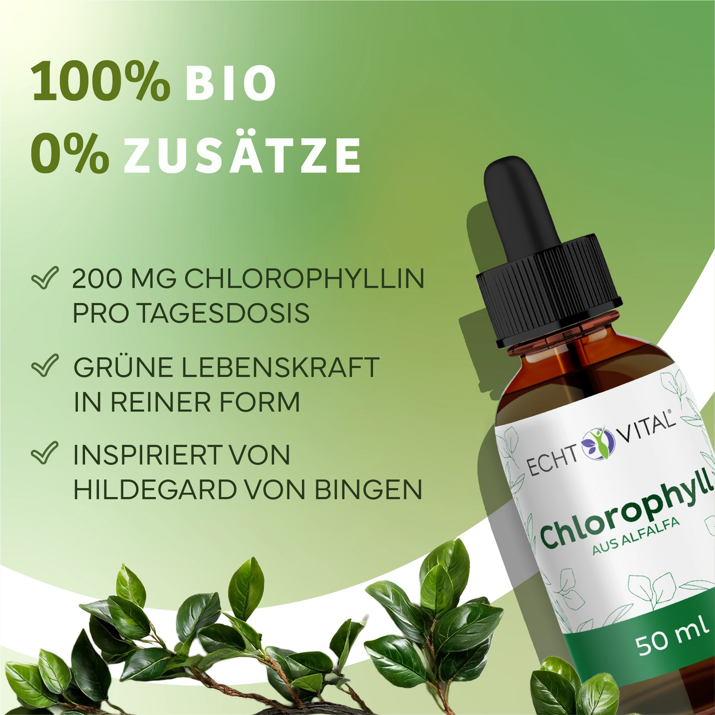 Chlorophyll Tropfen