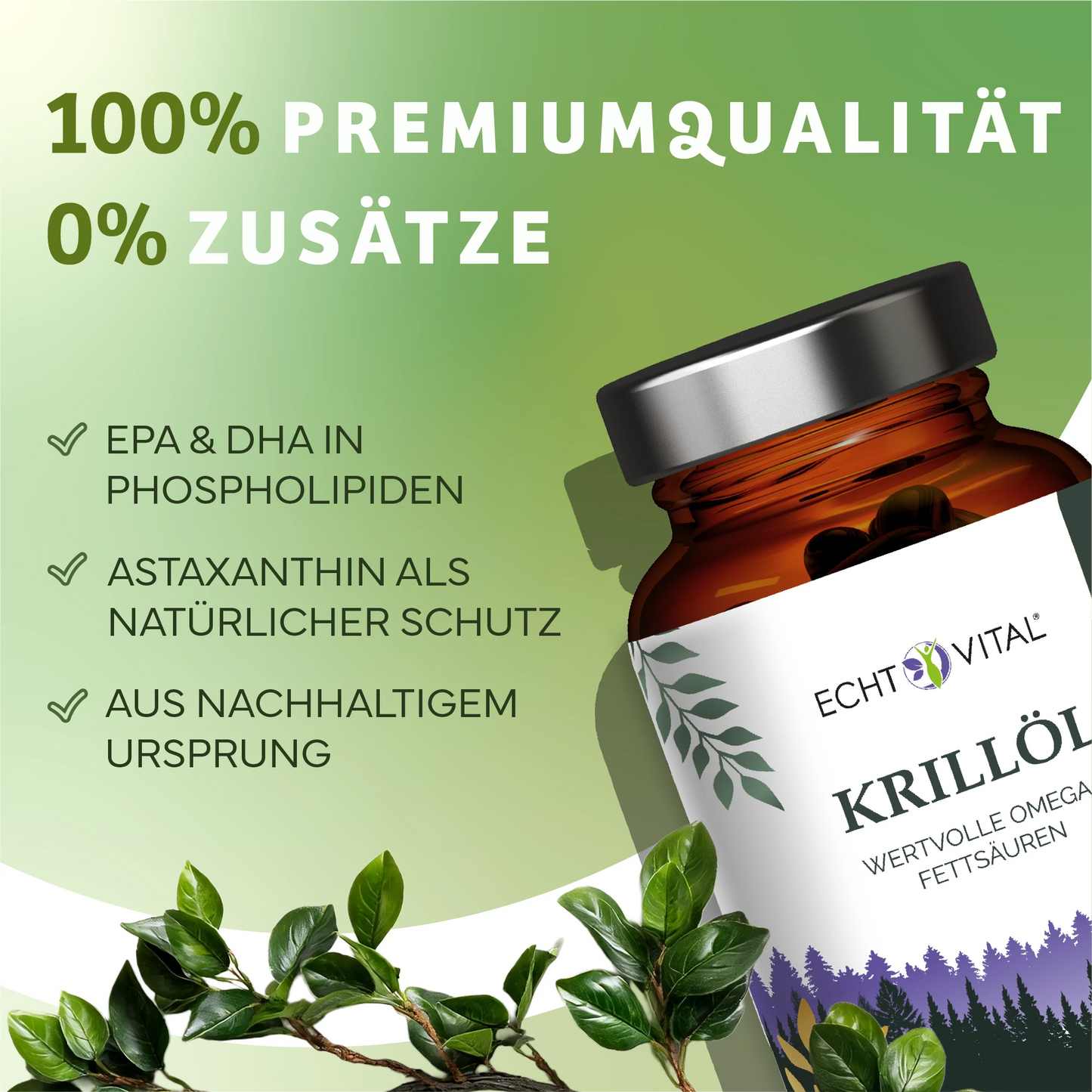 Krillöl mit EPA und DHA