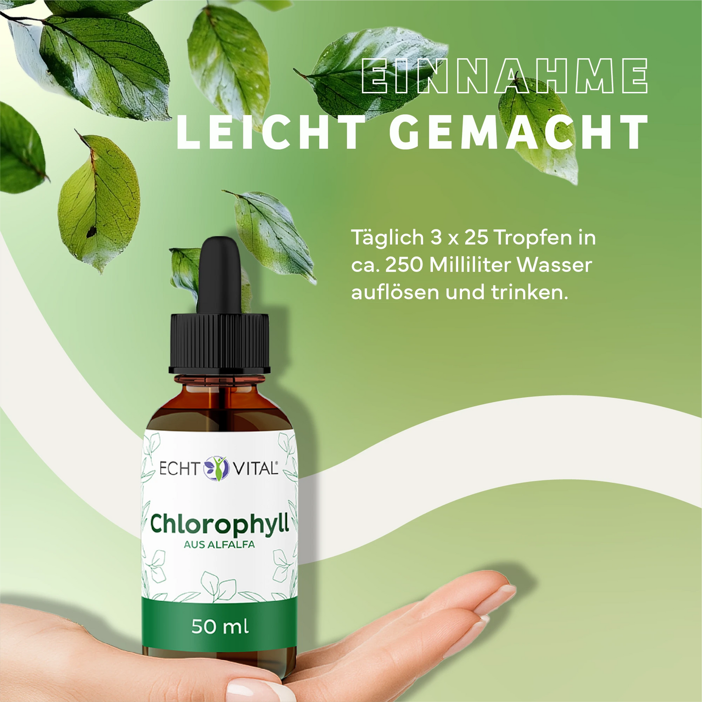 Chlorophyll Tropfen