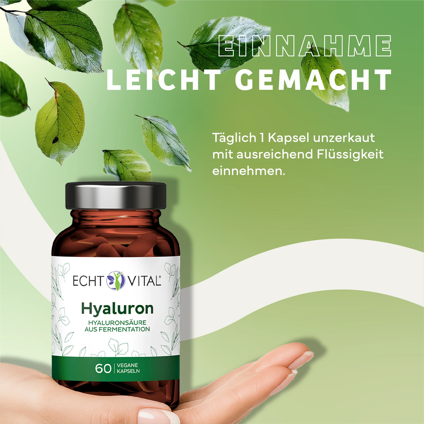 Hyaluron aus fermentiertem Mais