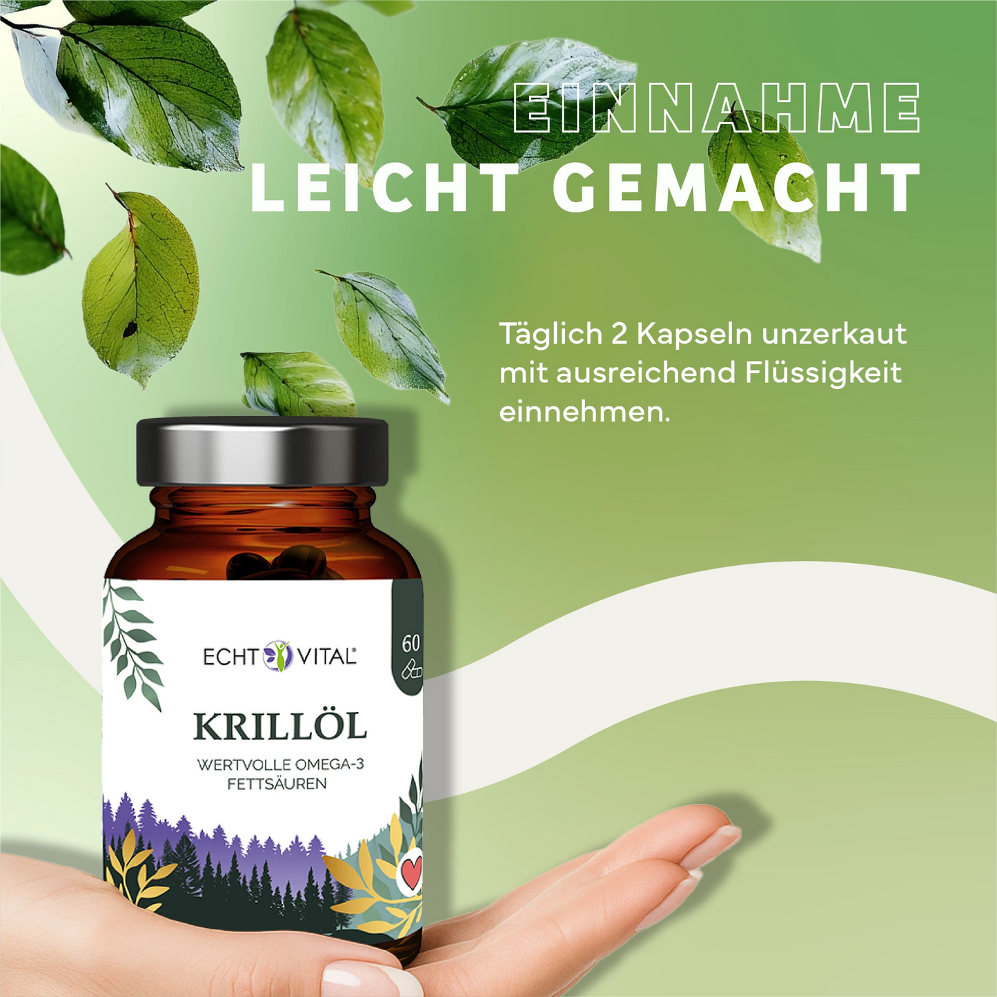 Krillöl mit EPA und DHA