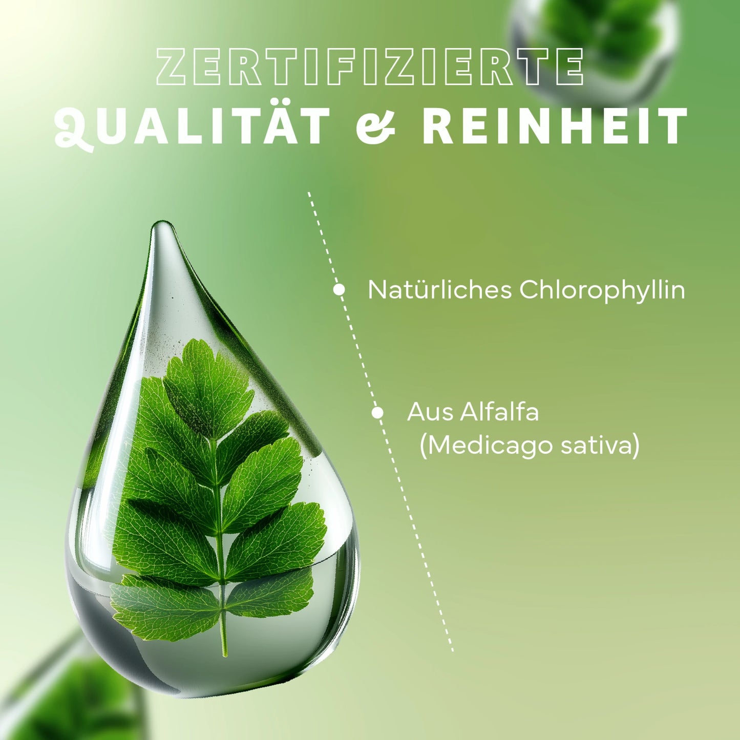 Chlorophyll Tropfen