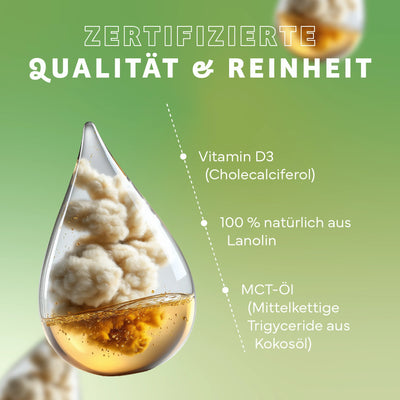Vitamin D3 Tropfen natürlich
