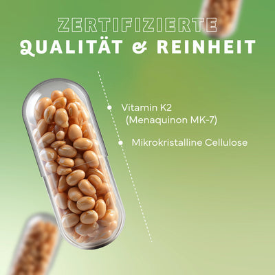 Vitamin K2 Kapseln natürlich