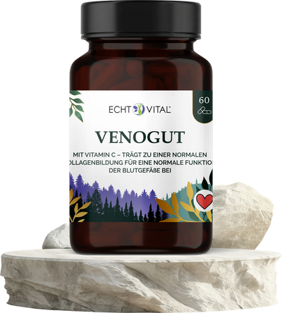 Venogut Kapseln mit Vitamin C und Pflanzenextrakten