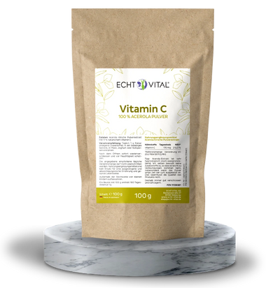 Vitamin C Pulver aus Acerola